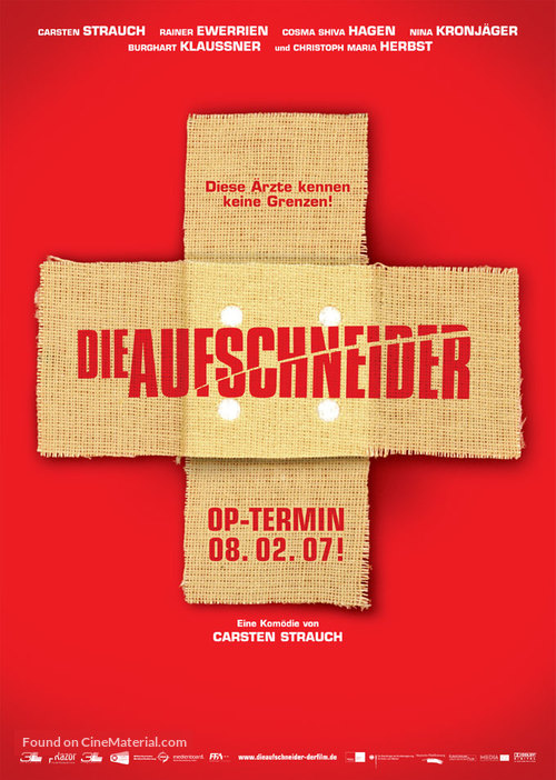 Aufschneider, Die - German poster