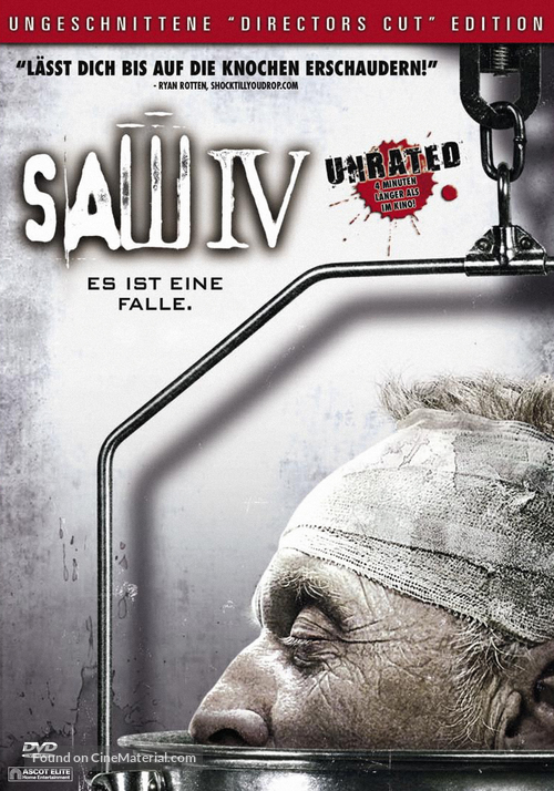 Saw IV - Swiss Movie Cover