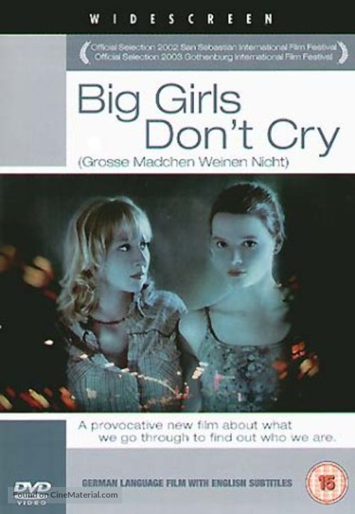 Gro&szlig;e M&auml;dchen weinen nicht - British DVD movie cover