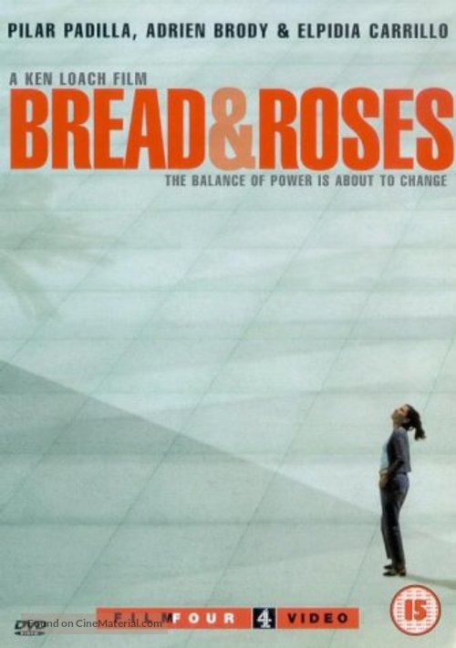 Bread and Roses - British DVD movie cover