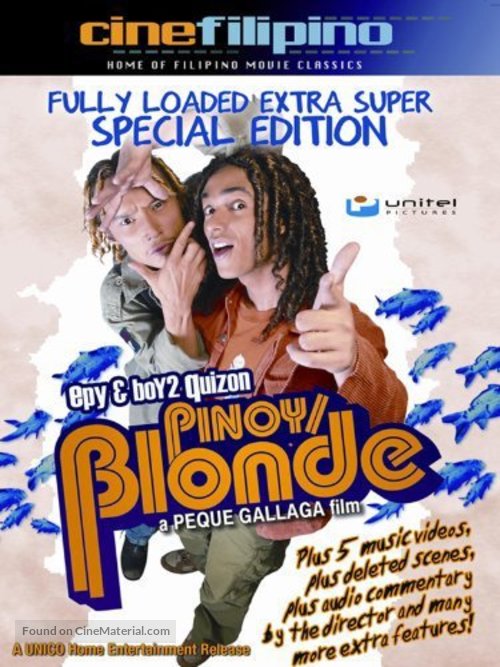 Pinoy/Blonde - Philippine DVD movie cover