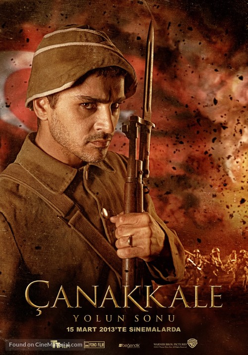 &Ccedil;anakkale Yolun Sonu - Turkish Movie Poster