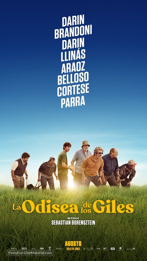 La odisea de los giles - Argentinian Movie Poster