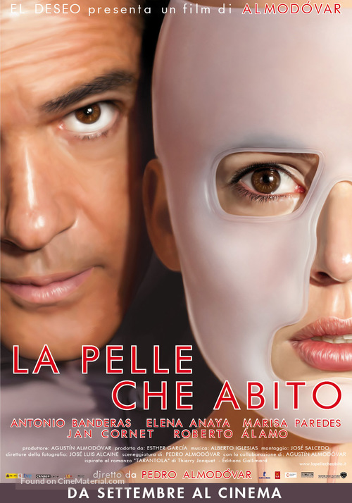 La piel que habito - Italian Movie Poster