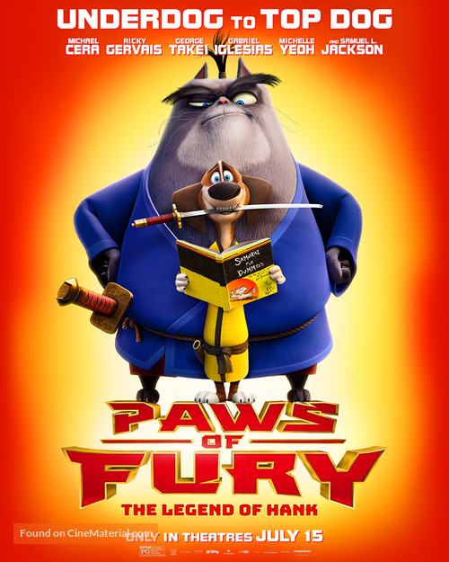 Paws of Fury: The Legend of Hank - Movie Poster