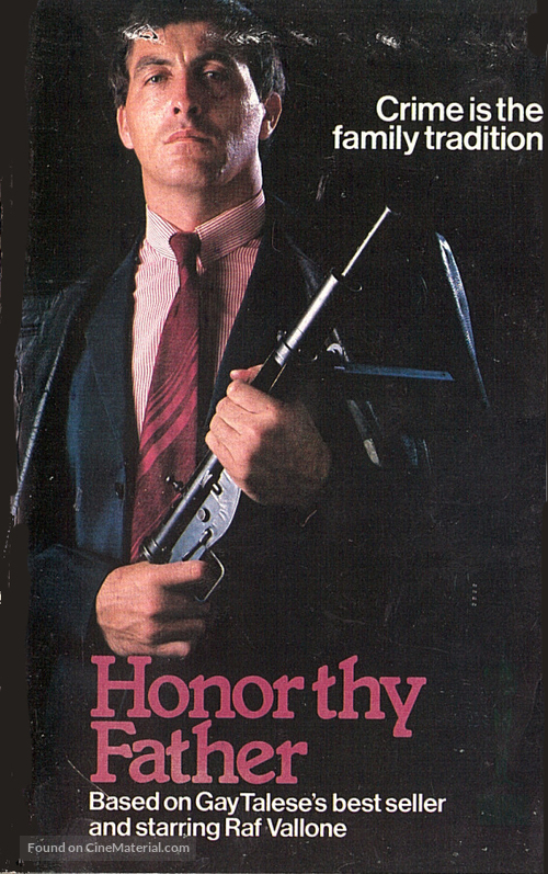 Honor Thy Father - Finnish VHS movie cover