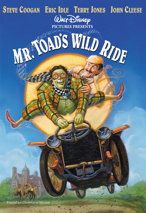 The Wind in the Willows - DVD movie cover