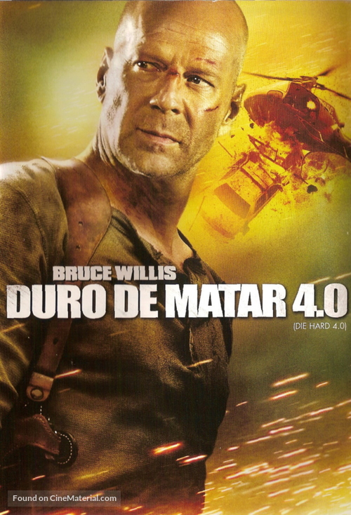 Live Free or Die Hard - Argentinian Movie Cover