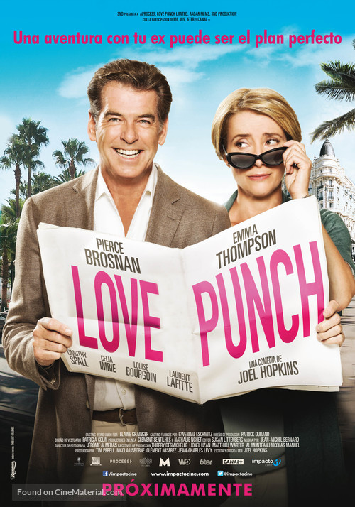 The Love Punch - Argentinian Movie Poster