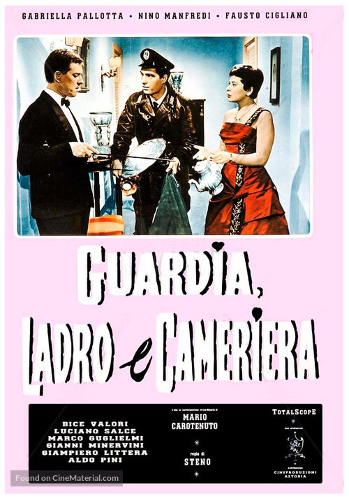 Guardia, ladro e cameriera - Italian Movie Poster
