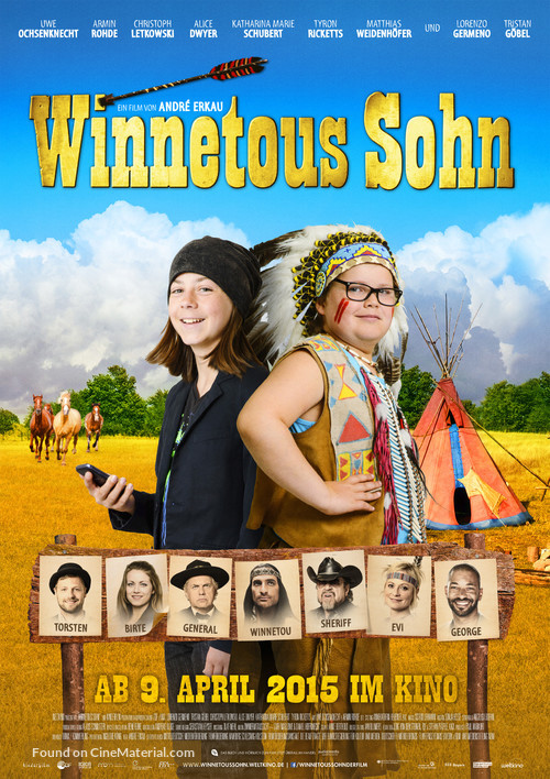 Winnetous Sohn - German Movie Poster