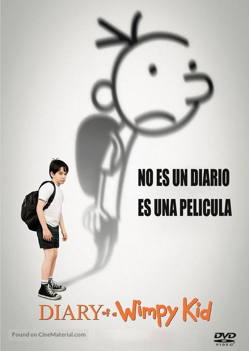 Diary of a Wimpy Kid - Spanish DVD movie cover