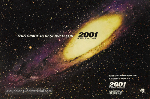 2001: A Space Odyssey - Teaser movie poster