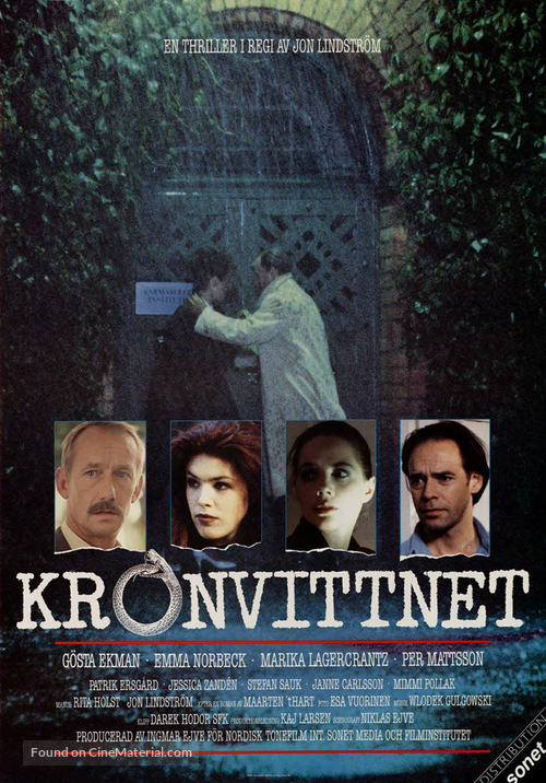 Kronvittnet - Swedish Movie Poster