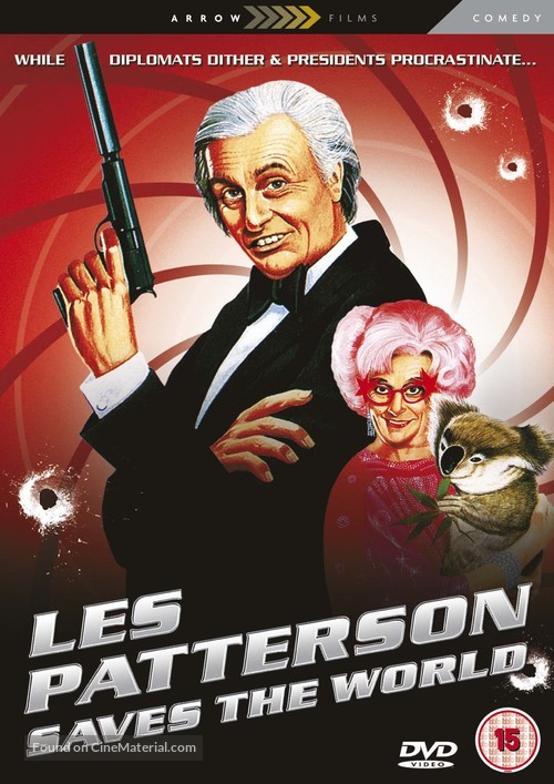 Les Patterson Saves the World - British DVD movie cover