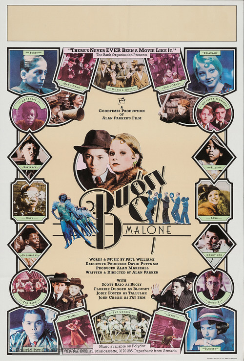 Bugsy Malone - British Movie Poster