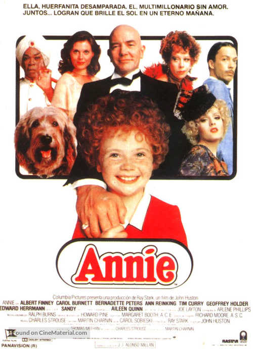 Annie - Spanish Movie Poster