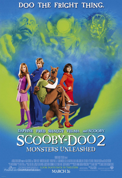 Scooby Doo 2: Monsters Unleashed - Movie Poster
