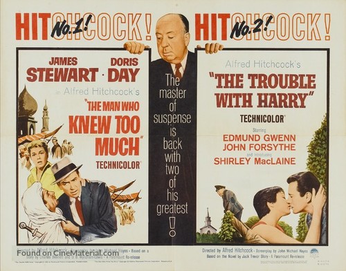 The Trouble with Harry - Combo movie poster