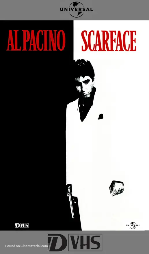 Scarface - VHS movie cover