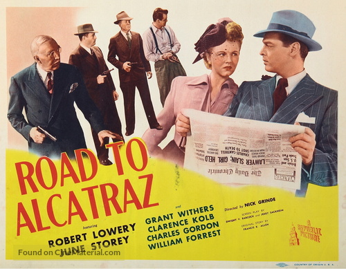 Road to Alcatraz - Movie Poster