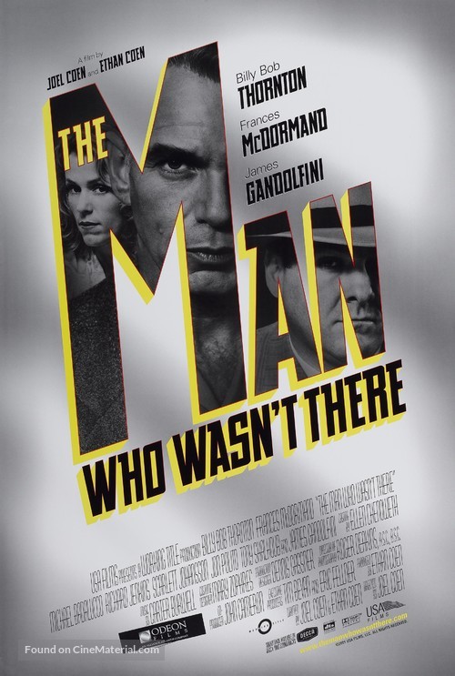 The Man Who Wasn't There - Movie Poster