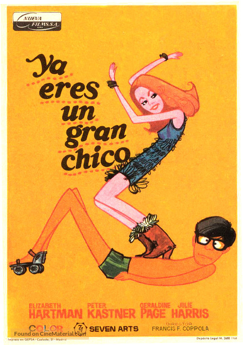 You&#039;re a Big Boy Now - Spanish Movie Poster