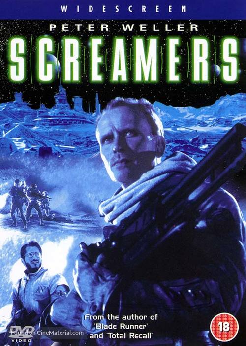 Screamers - British DVD movie cover