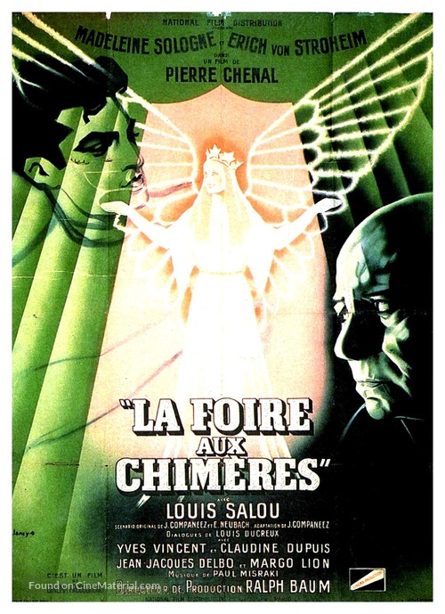 La foire aux chim&egrave;res - French Movie Poster