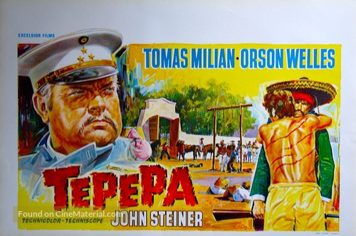 Tepepa - Belgian Movie Poster