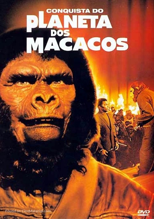 Conquest of the Planet of the Apes - Brazilian Movie Cover