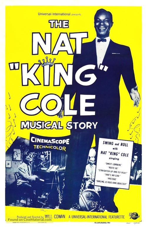The Nat &#039;King&#039; Cole Musical Story - Movie Poster