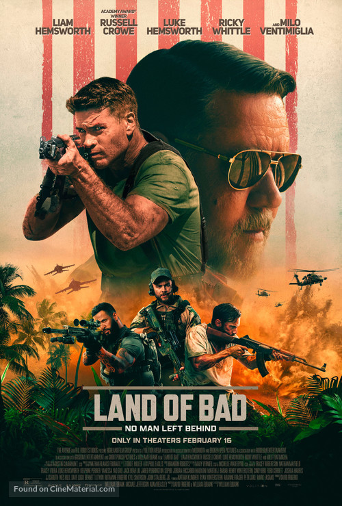 Land of Bad - Movie Poster