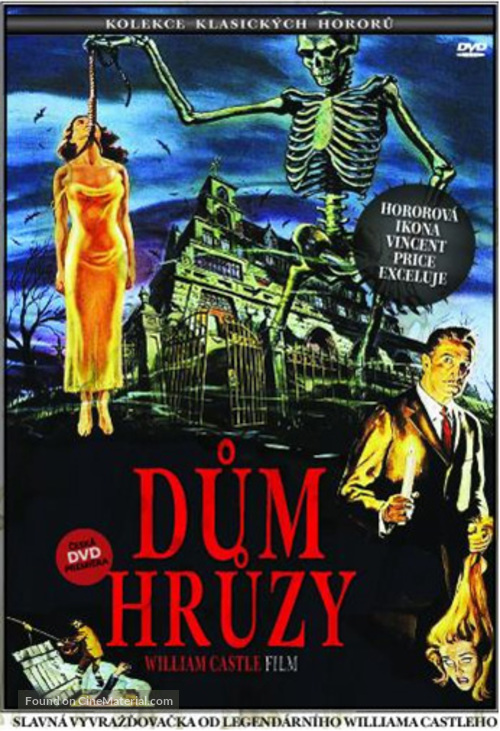 House on Haunted Hill - Czech DVD movie cover