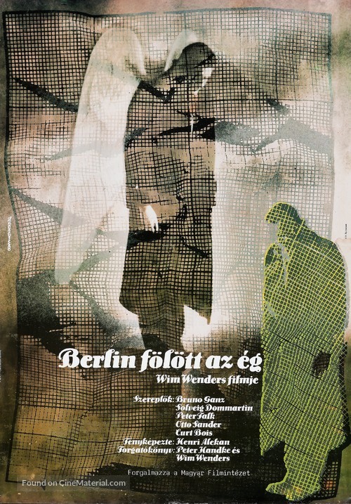Der Himmel &uuml;ber Berlin - Hungarian Movie Poster