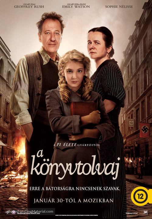 The Book Thief - Hungarian Movie Poster