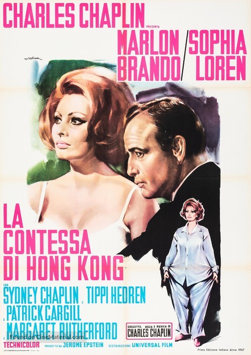 A Countess from Hong Kong - Italian Movie Poster
