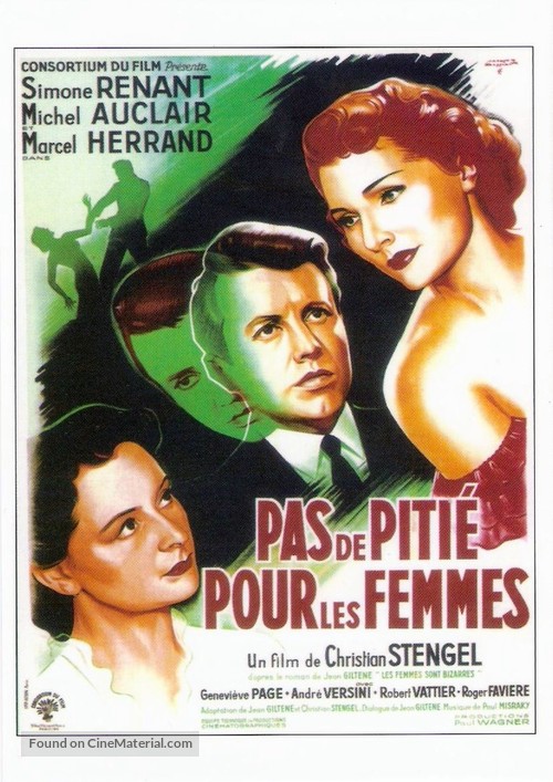 Pas de piti&eacute; pour les femmes - French Movie Poster