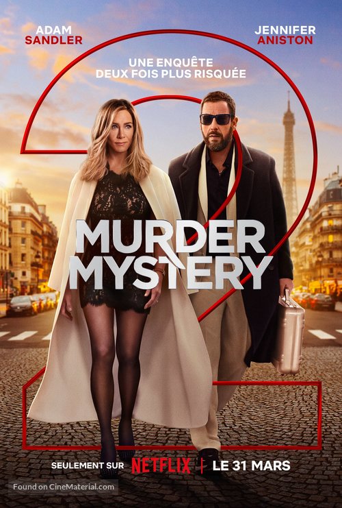 Murder Mystery 2 - French Movie Poster