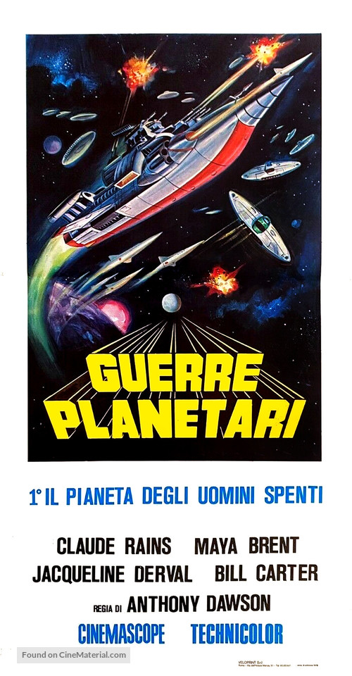 Il pianeta degli uomini spenti - Italian Movie Poster