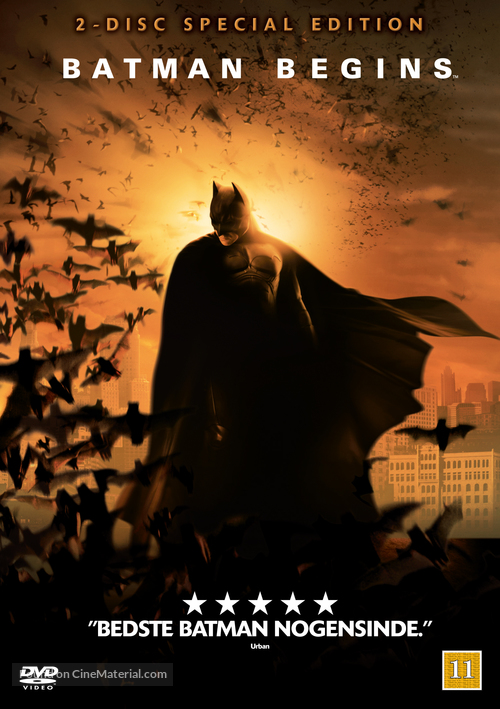 Batman Begins - Danish Movie Cover