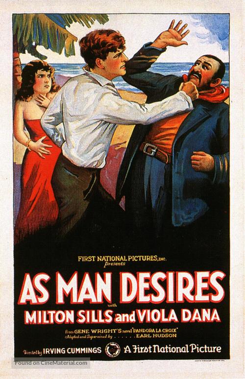 As Man Desires - Movie Poster