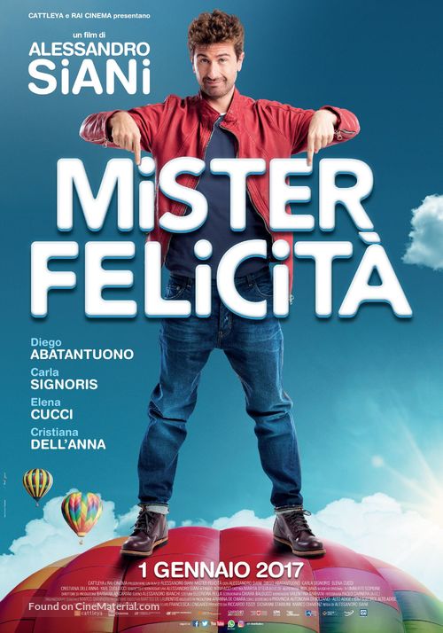 Mister Felicit&agrave; - Italian Movie Poster