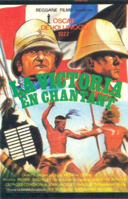 Noirs et blancs en couleur - Spanish Movie Poster