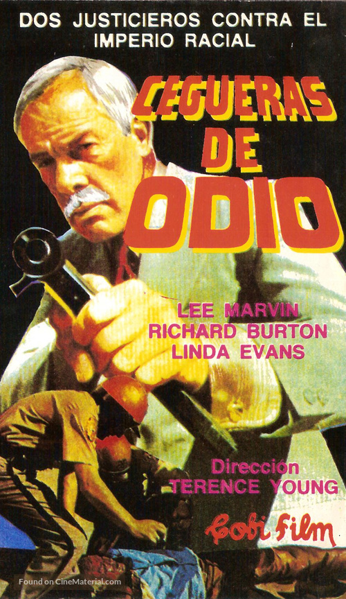 The Klansman - Argentinian VHS movie cover