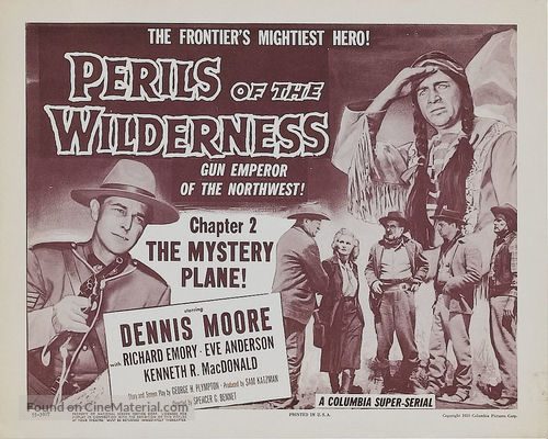 Perils of the Wilderness - Movie Poster