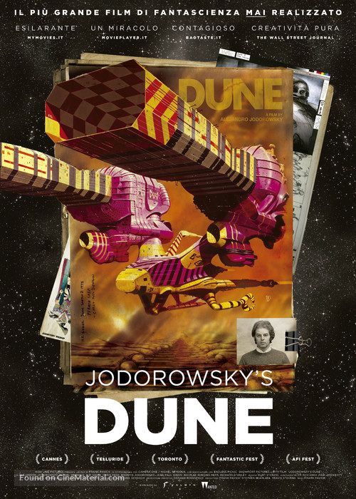 Jodorowsky&#039;s Dune - Italian Movie Poster