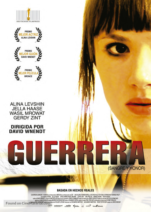 Kriegerin - Spanish Movie Poster