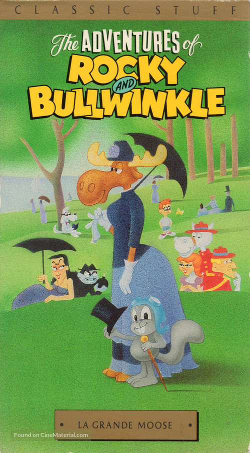 &quot;The Bullwinkle Show&quot; - VHS movie cover