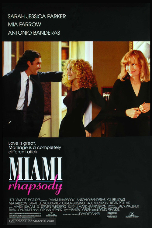 Miami Rhapsody - Movie Poster